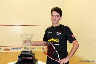 Joe Lee winner of The Nash Cup 2013